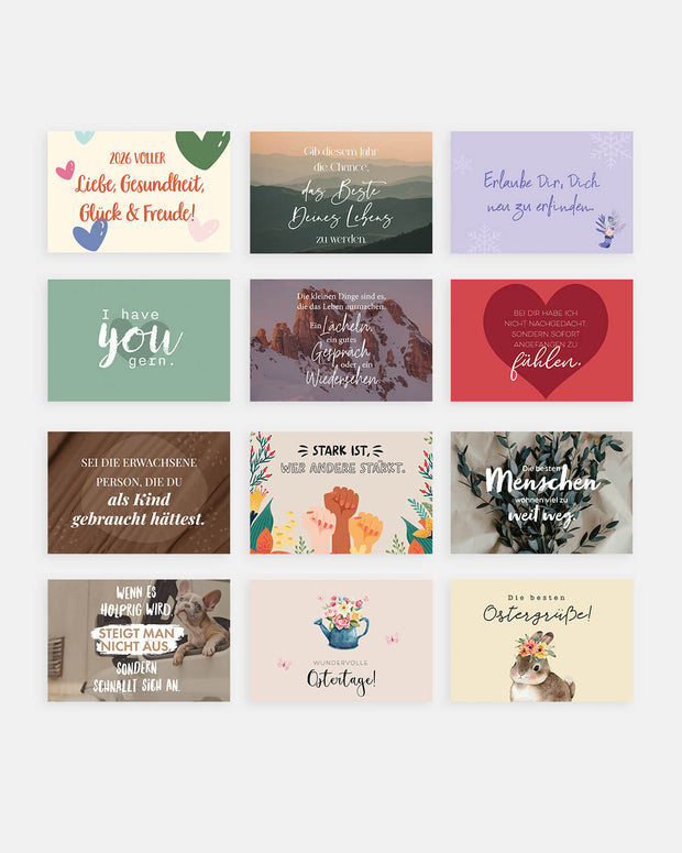 Best of LM - Postkartentischkalender 2026