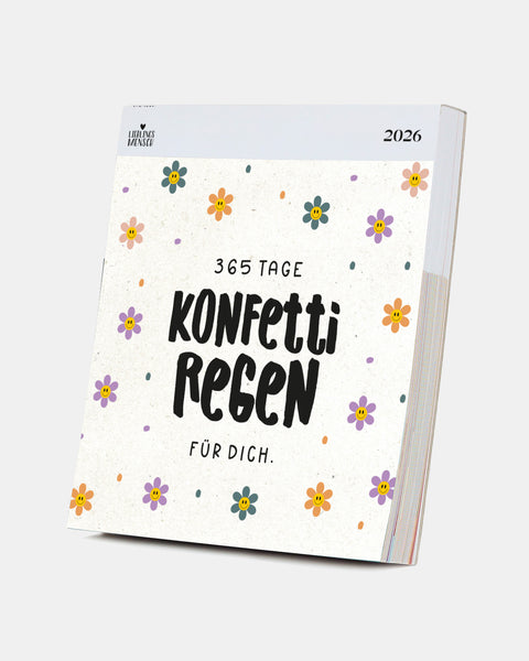 Best of LM - Postkartentischkalender 2026 Kalender Lieblingsmensch®