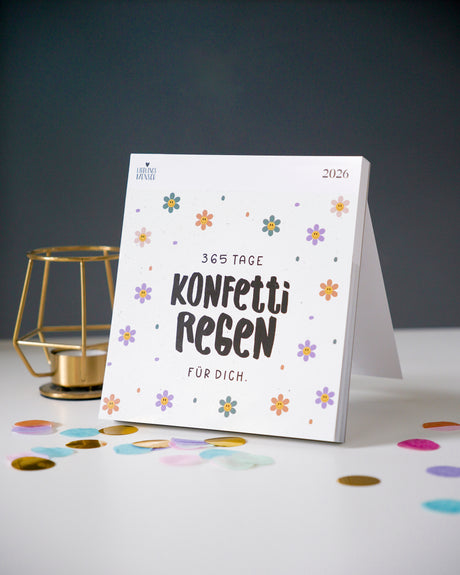 Best of LM - Postkartentischkalender 2026 Kalender Lieblingsmensch®