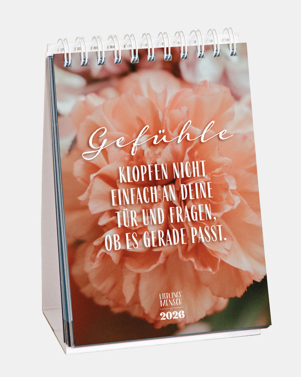 Wochentischkalender 2026 LM Gefühle Kalender 