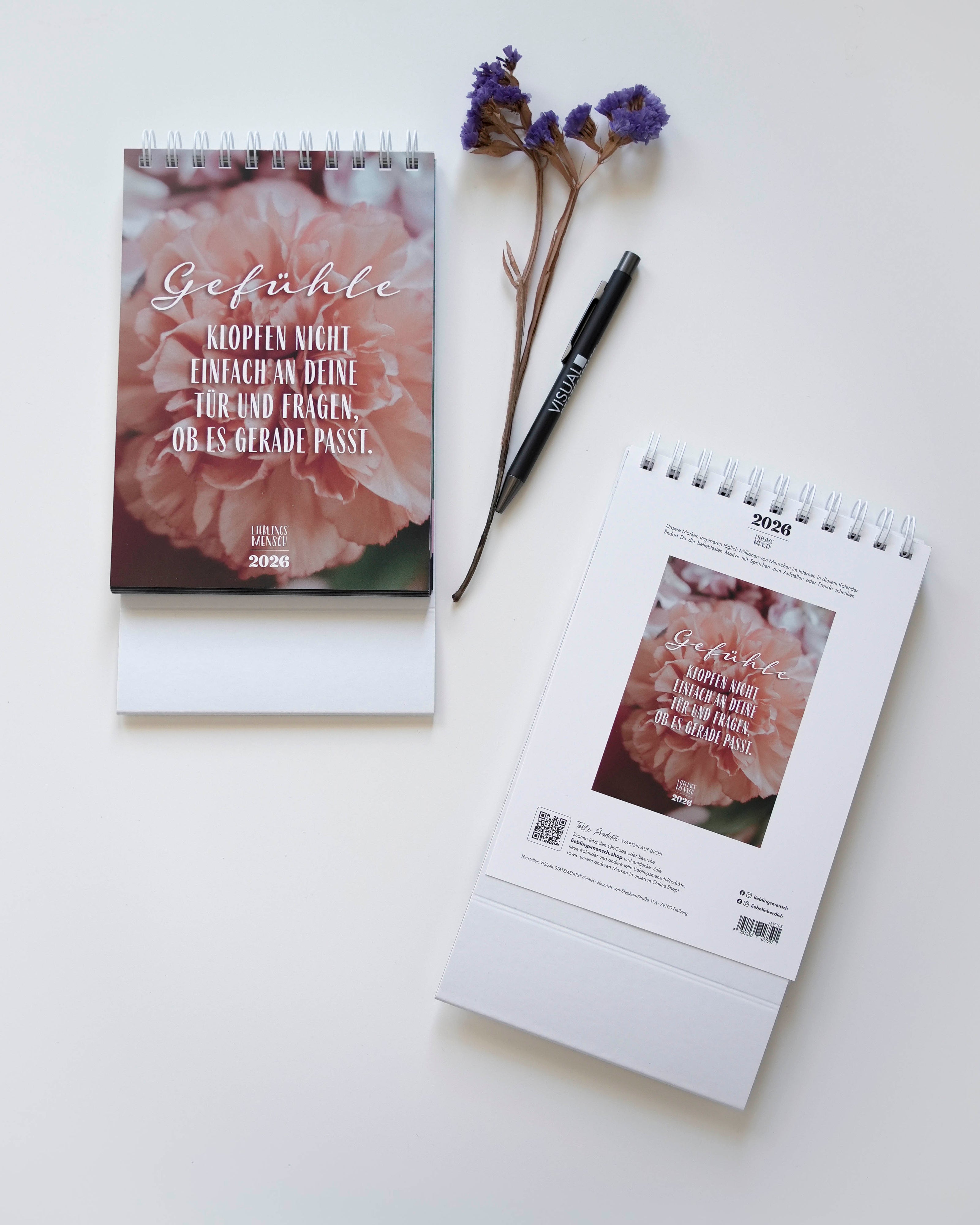 LLD x LM - Wochentischkalender 2026 Kalender Lieblingsmensch®