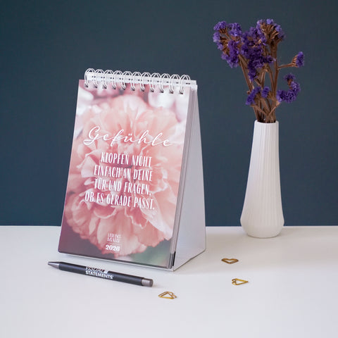 LLD x LM - Wochentischkalender 2026 Kalender Lieblingsmensch®