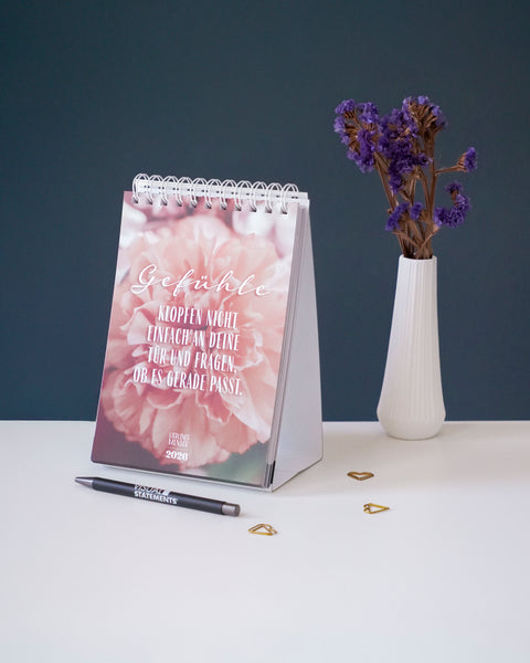 LLD x LM - Wochentischkalender 2026 Kalender Lieblingsmensch®