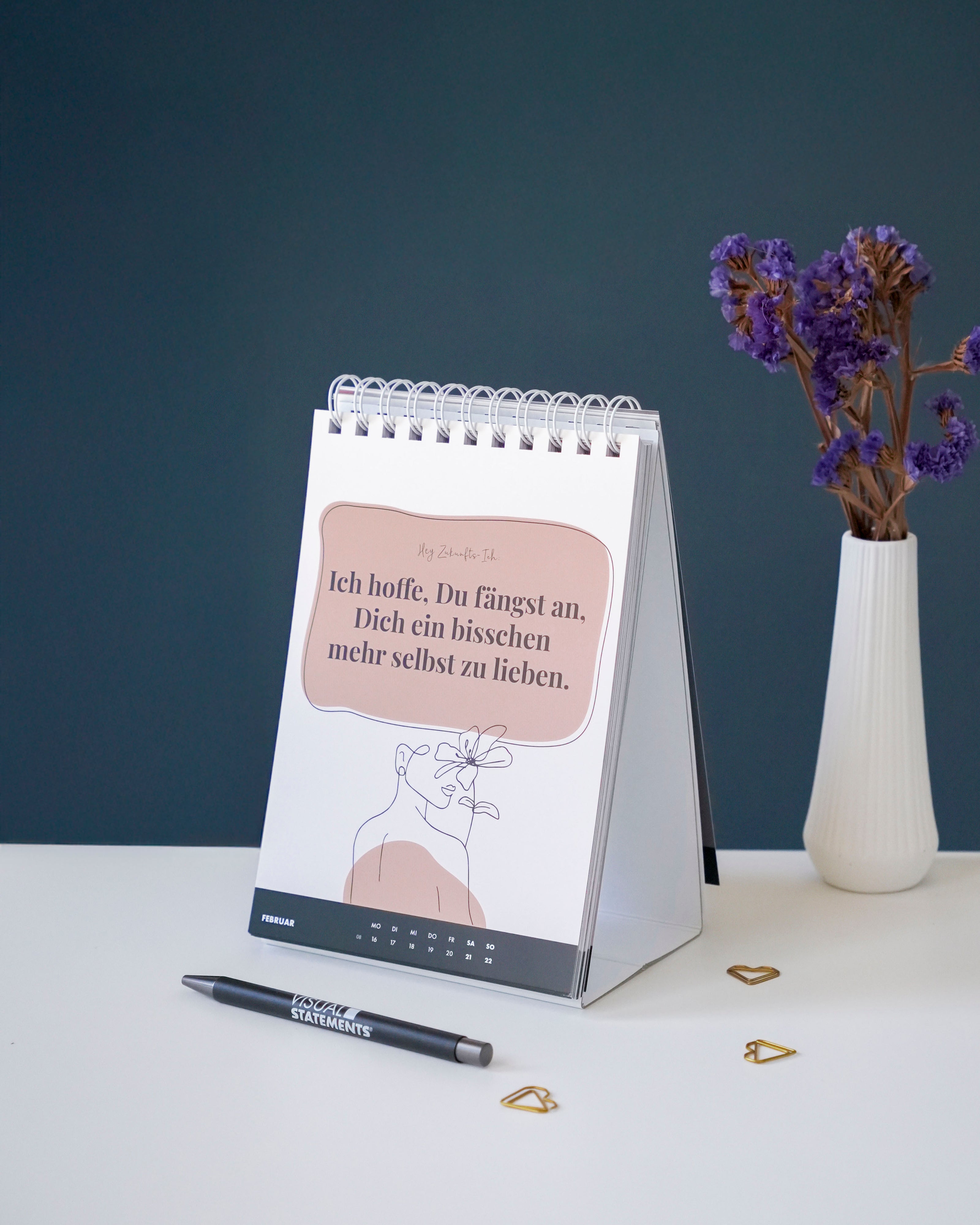 LLD x LM - Wochentischkalender 2026 Kalender Lieblingsmensch®