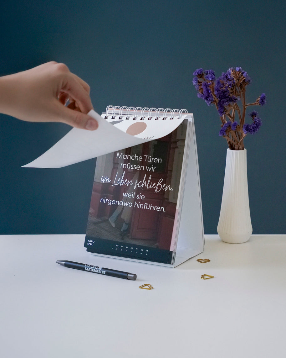 Wochentischkalender 2026 LM Gefühle Kalender 