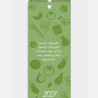Familienkalender 2027 - 12 Monate Rezeptkalender Kalender Lieblingsmensch®