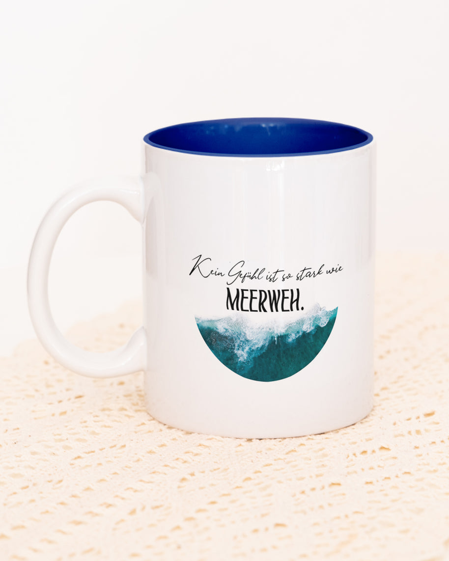 Meerweh - Tasse Dunkelblau Tasse Meerweh
