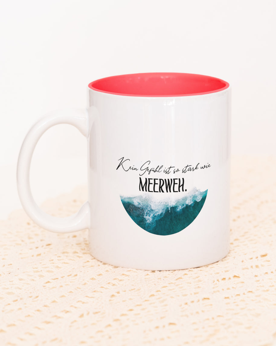 Meerweh - Tasse Rot Tasse Meerweh