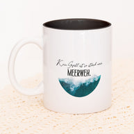 Meerweh - Tasse Schwarz Tasse Meerweh