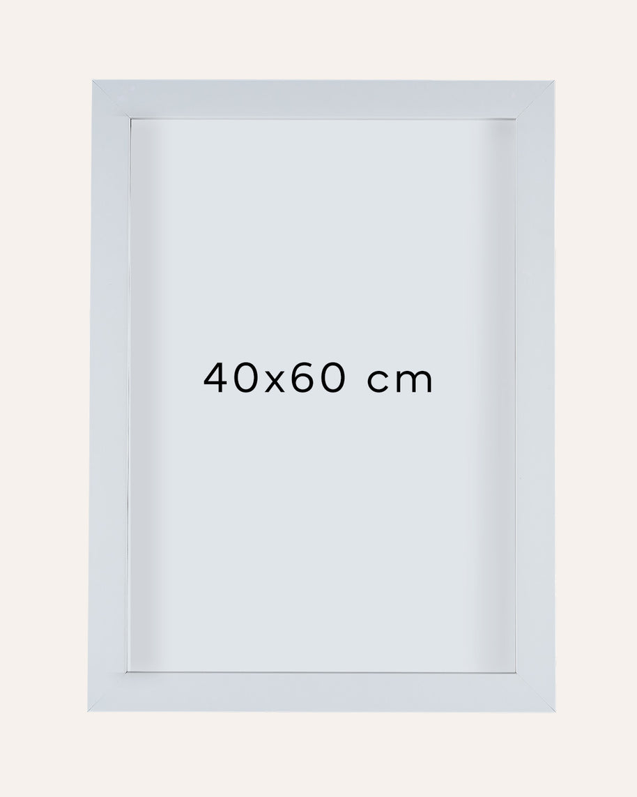 Bilderrahmen 40x60 cm Weiß