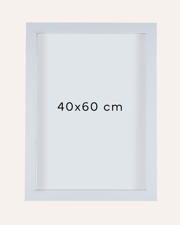 Bilderrahmen 40x60 cm Weiß