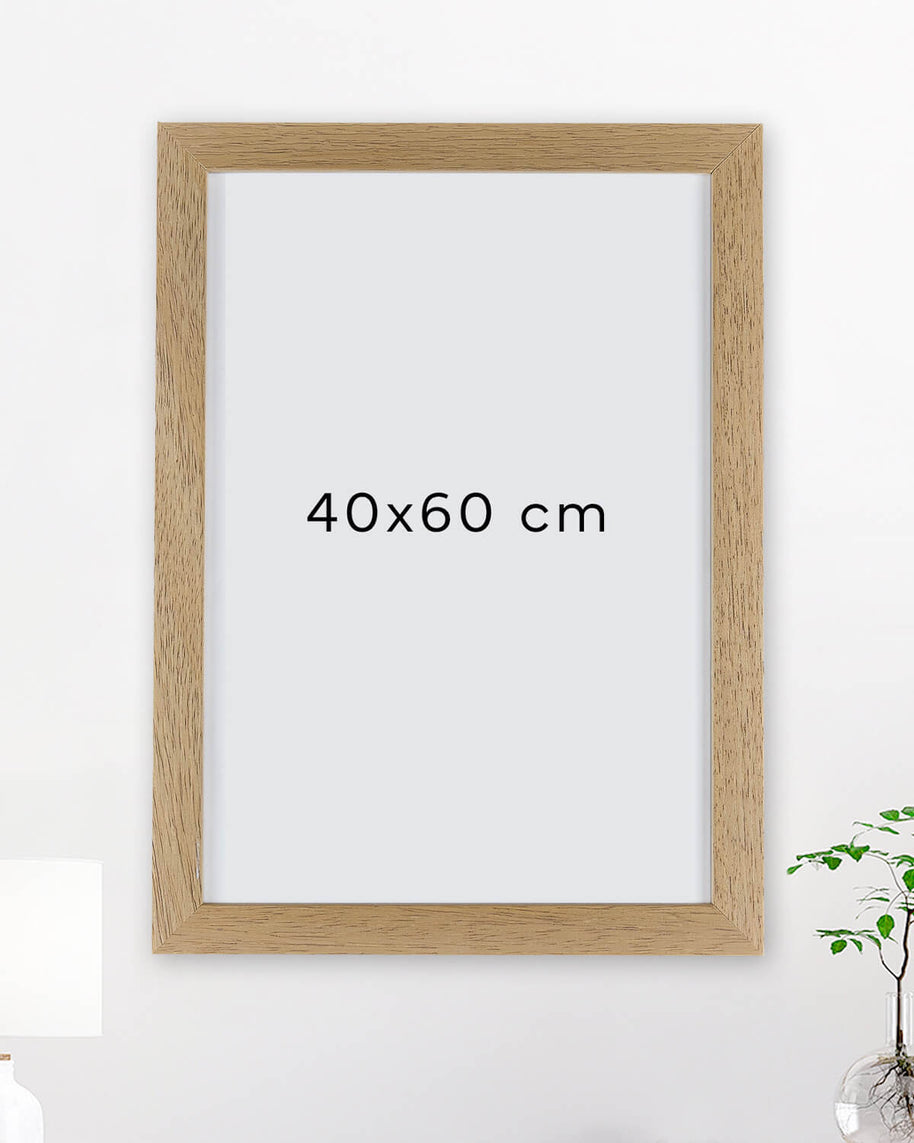 Bilderrahmen 40x60 cm Eiche
