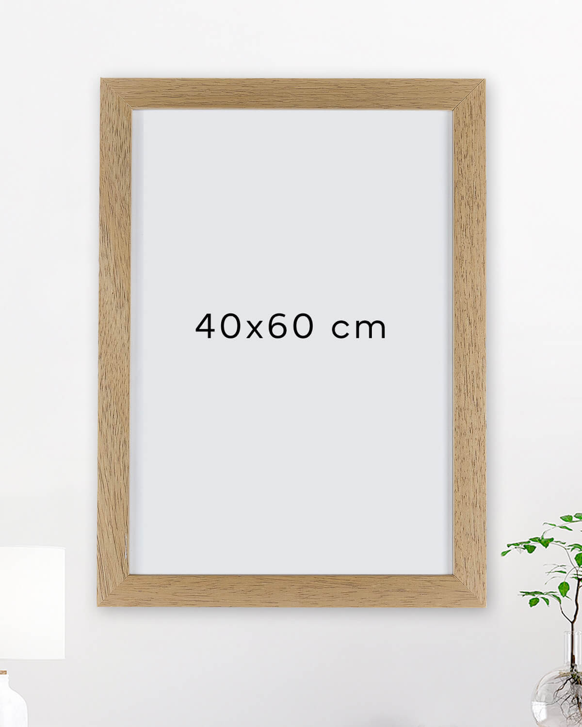Bilderrahmen 40x60 cm Eiche Bilderrahmen Visual Statements®