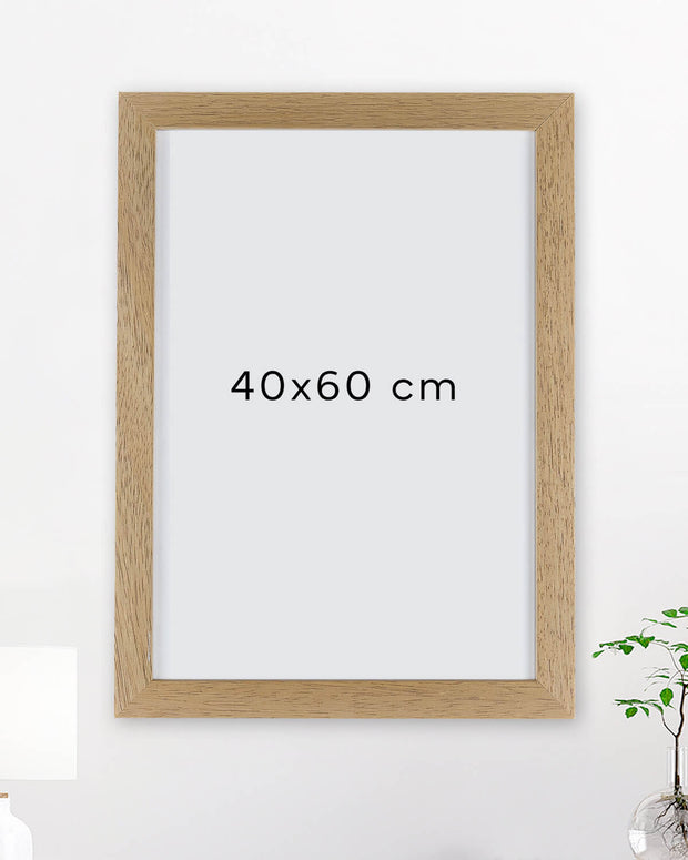 Bilderrahmen 40x60 cm Eiche