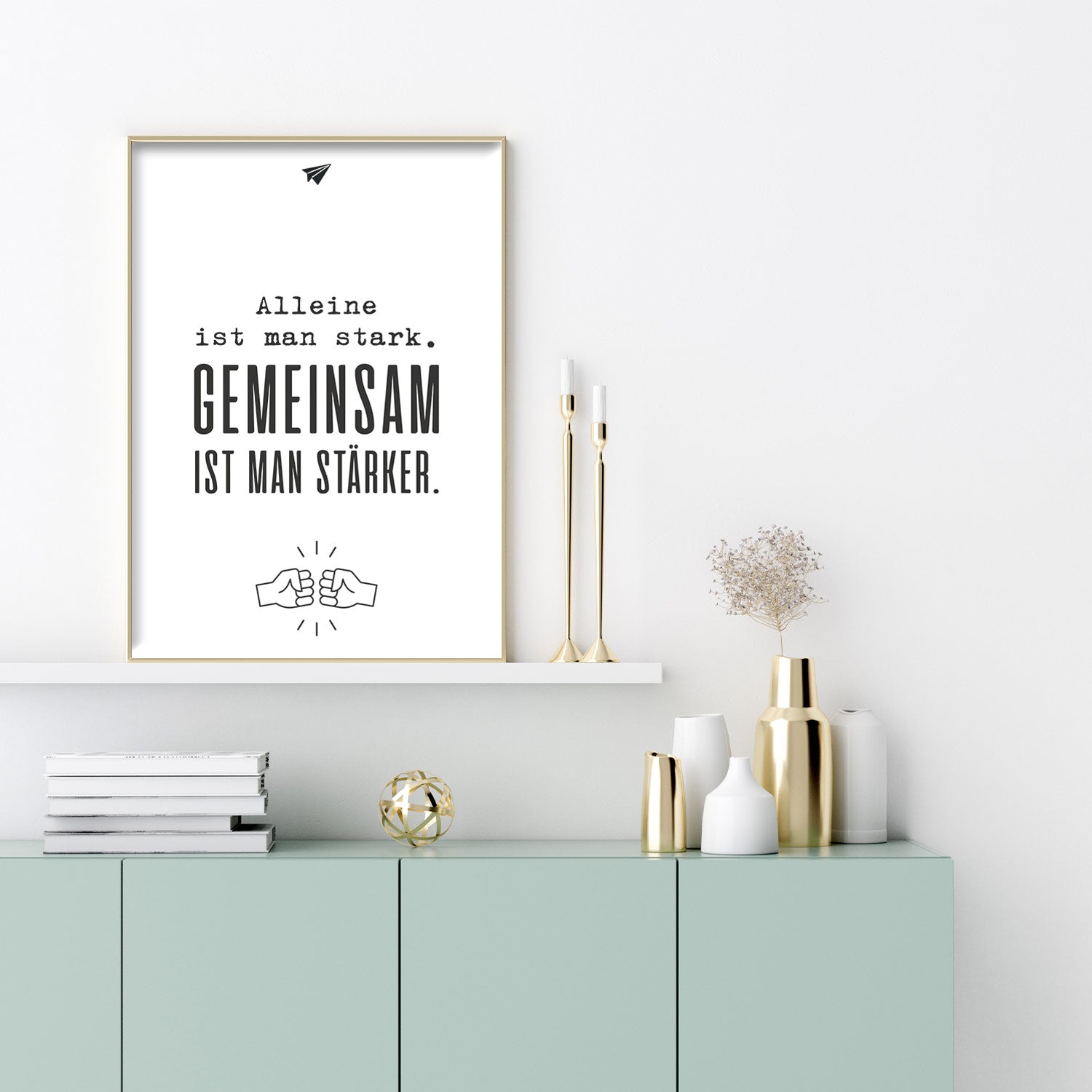 Gemeinsam - Poster Poster Lieblingskollegen®