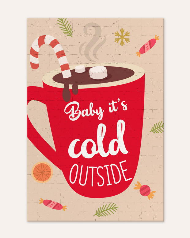 Baby, it's cold - Puzzle 99 Teile VISUAL STATEMENTS