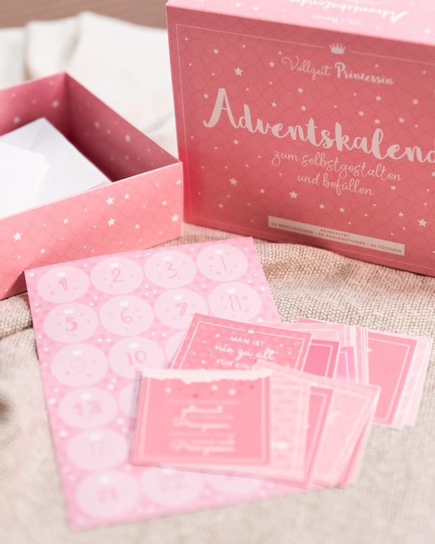 Vollzeitprinzessin - Adventskalender zum Befüllen
