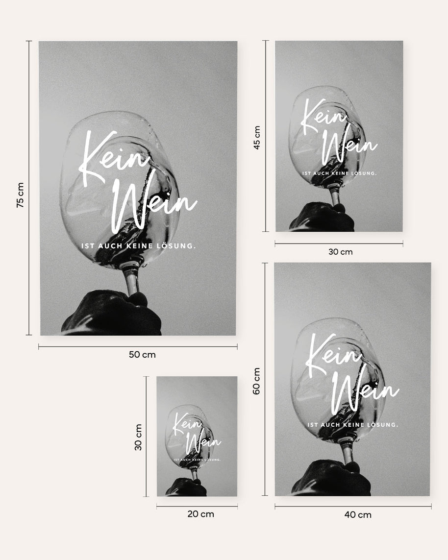 Kein Wein - Poster