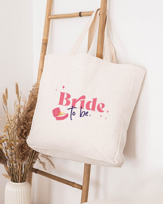 Bride to be - Stofftasche