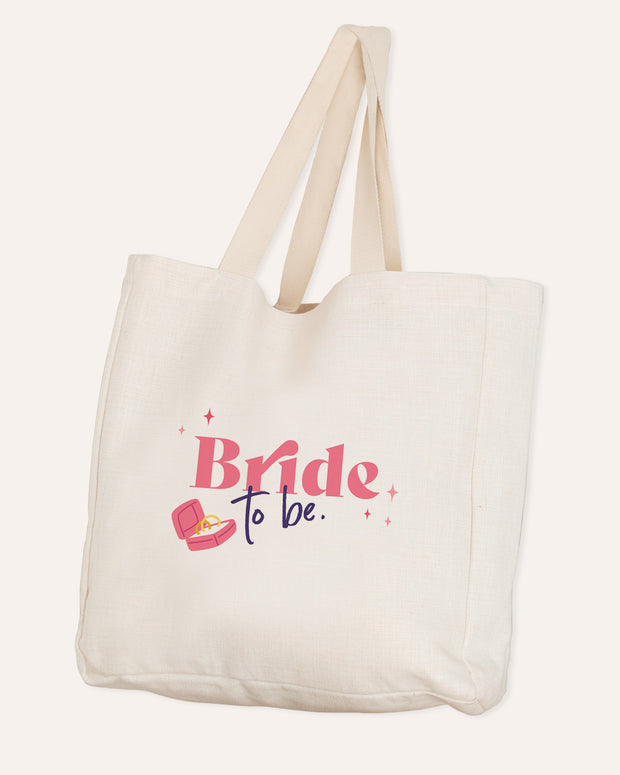 Bride to be - Stofftasche
