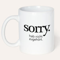 Sorry - Tasse Tasse VISUAL STATEMENTS