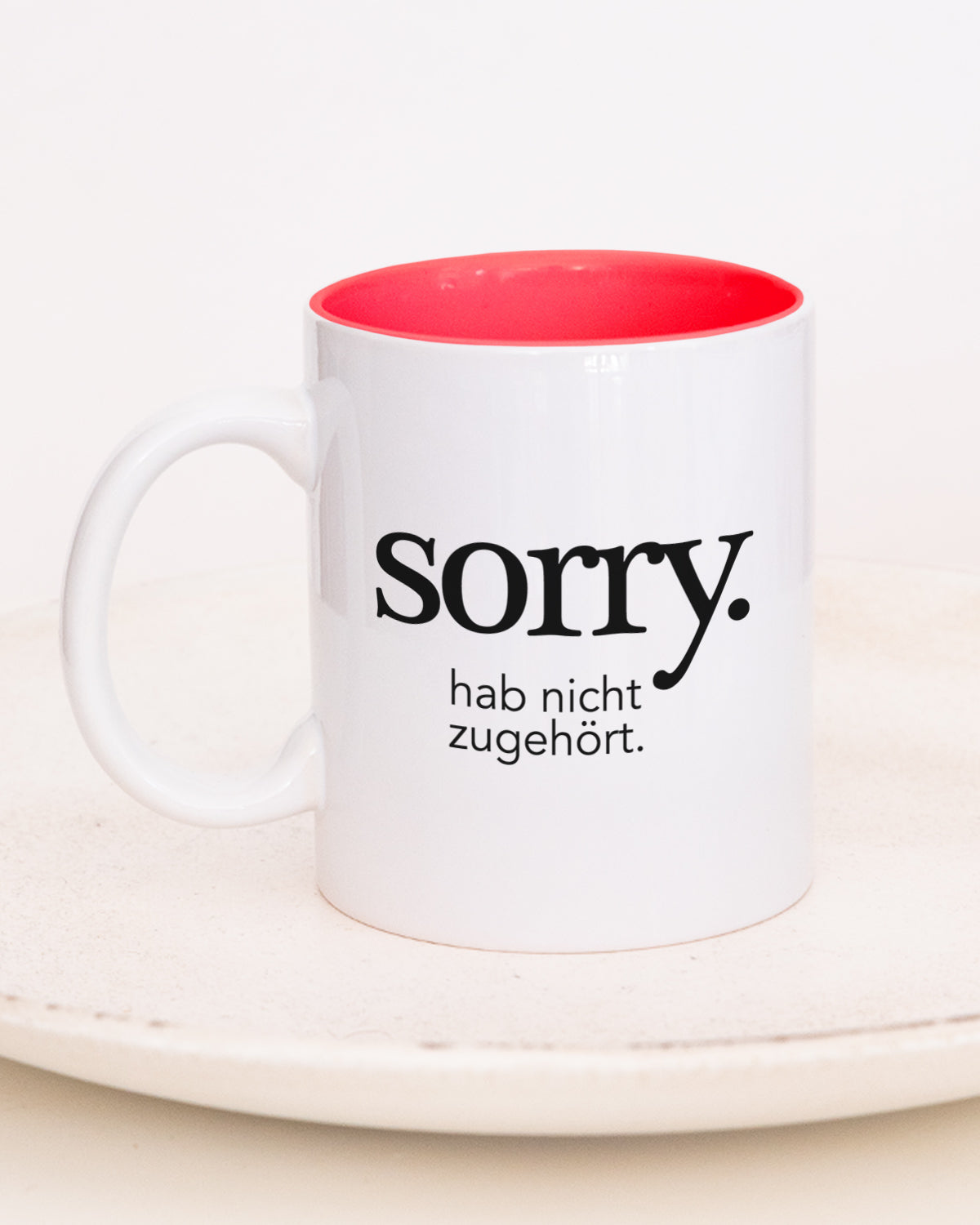 Sorry - Tasse Rot Tasse Visual Statements®
