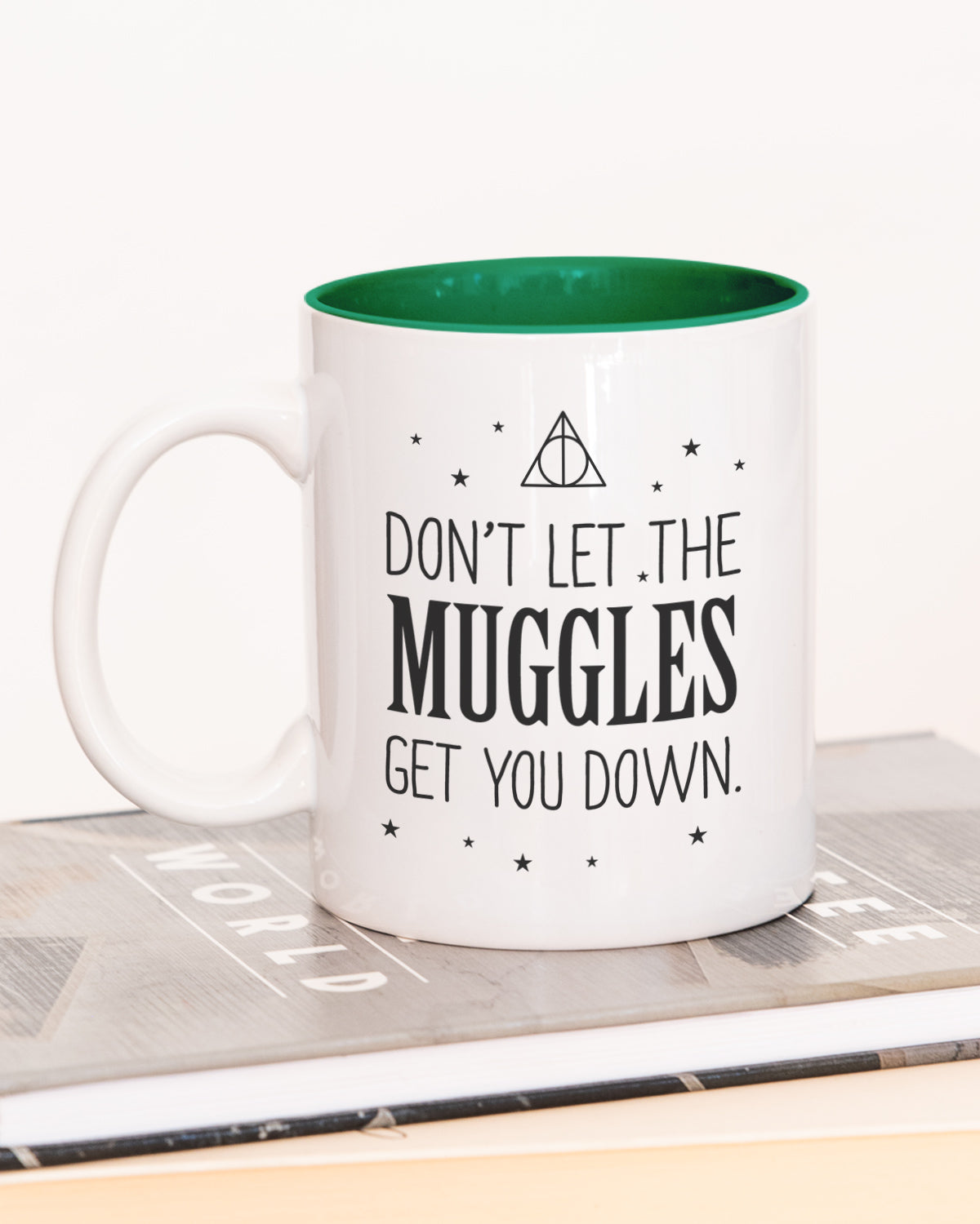 Muggles - Tasse Dunkelgrün Tasse Visual Statements®