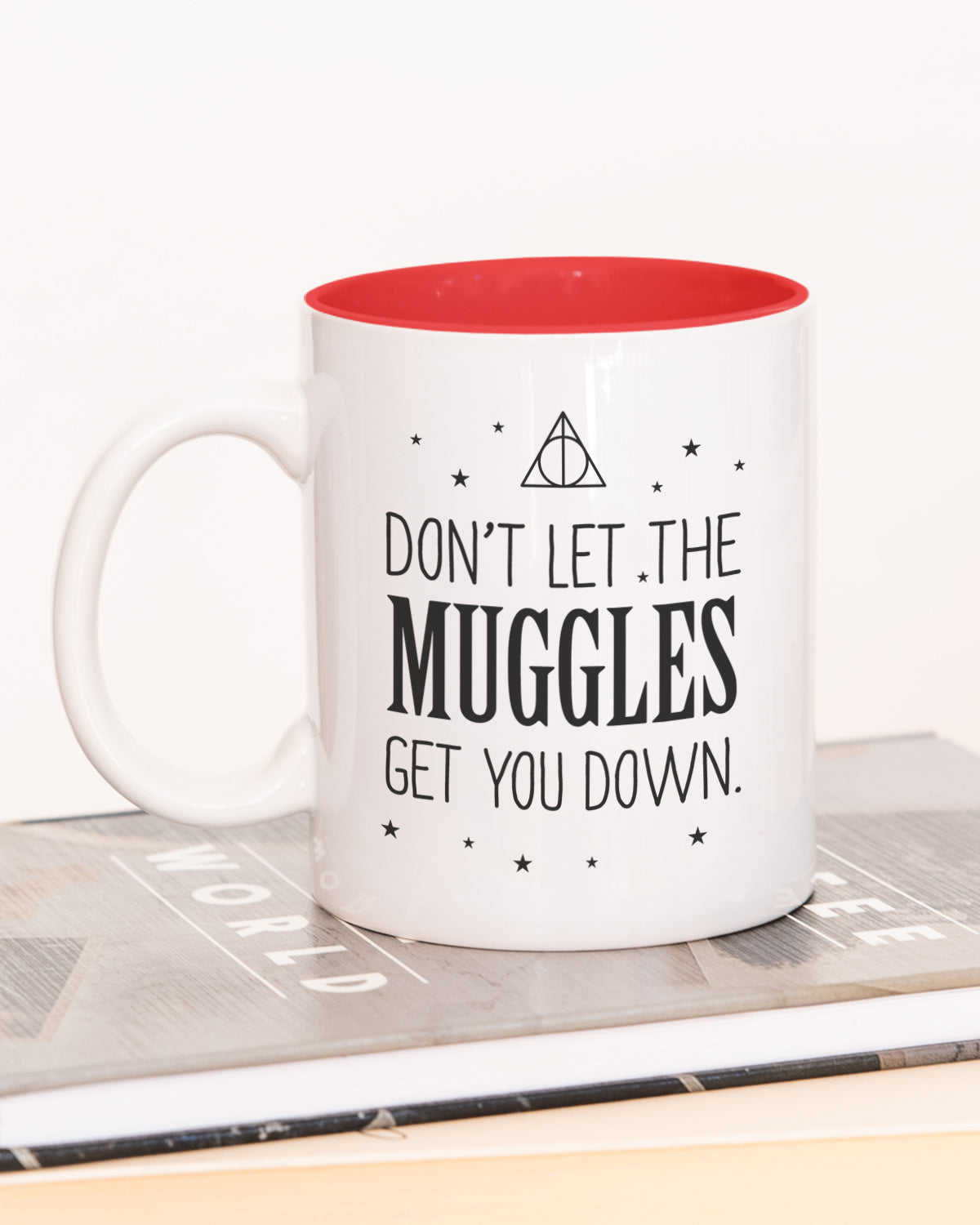 Muggles - Tasse Rot Tasse Visual Statements®