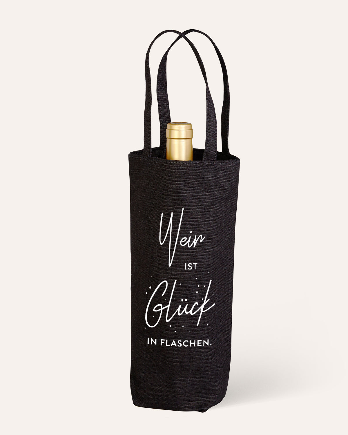 Glück in Flaschen - Flaschenbeutel Flaschenbeutel Visual Statements®