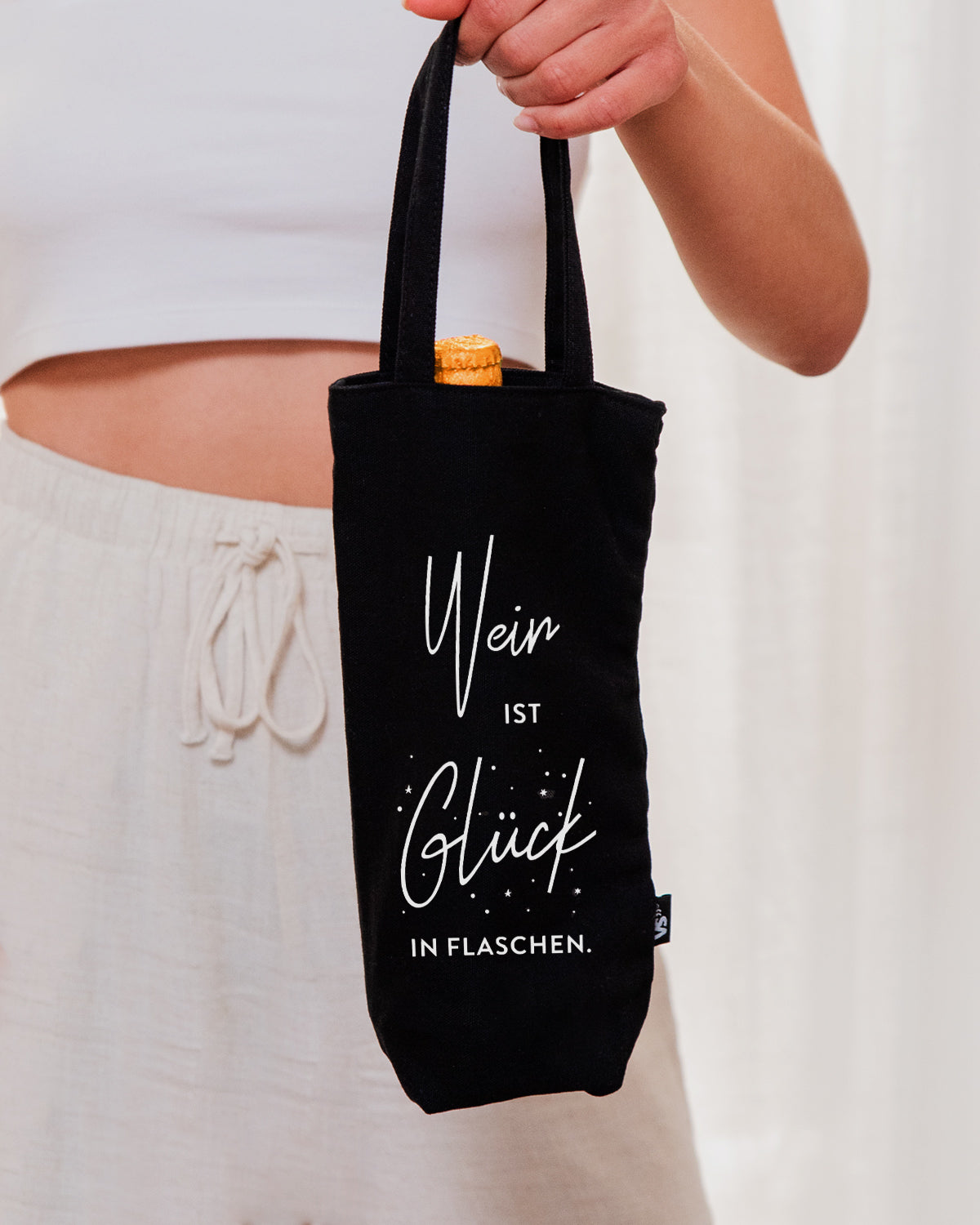 Glück in Flaschen - Flaschenbeutel Flaschenbeutel Visual Statements®