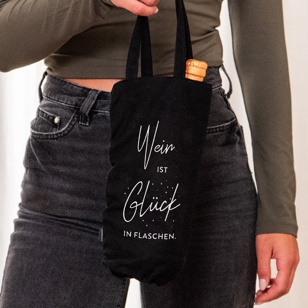 Glück in Flaschen - Flaschenbeutel Flaschenbeutel Visual Statements®