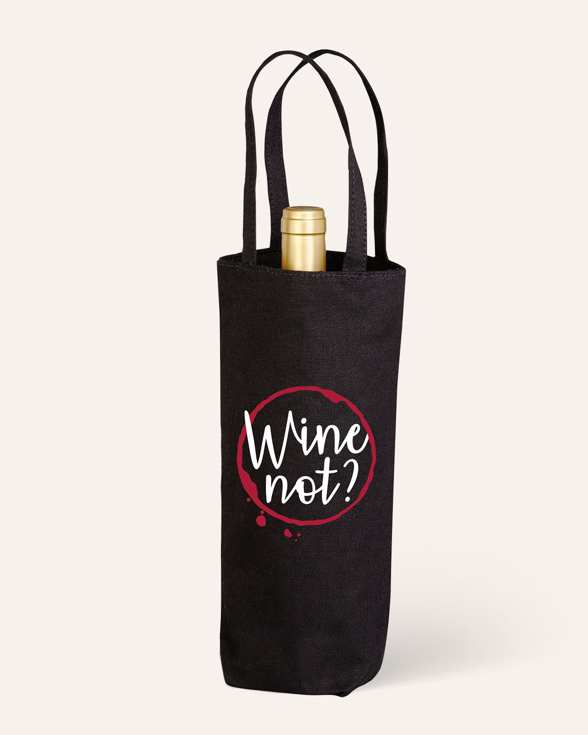 Wine not? - Flaschenbeutel Flaschenbeutel Visual Statements®