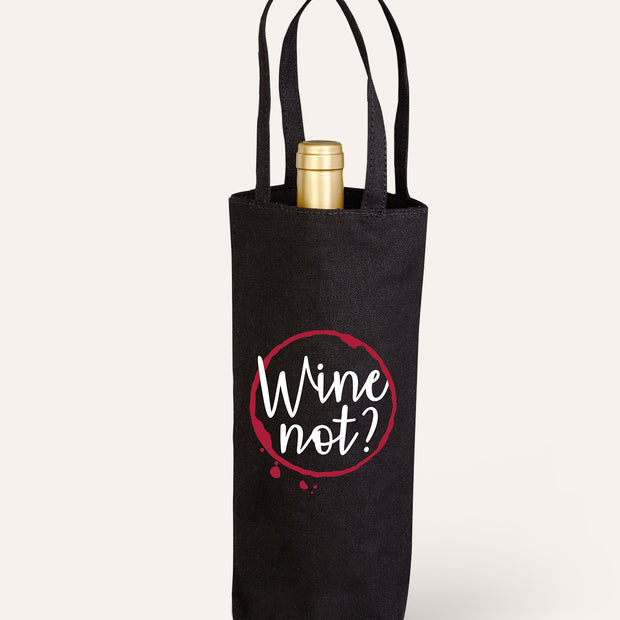Wine not? - Flaschenbeutel Flaschenbeutel Visual Statements®