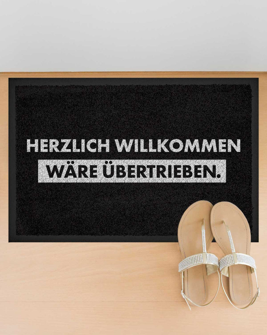 Herzlich Willkommen - Fußmatte