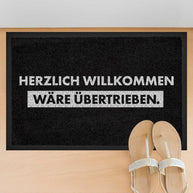 Herzlich Willkommen - Fußmatte