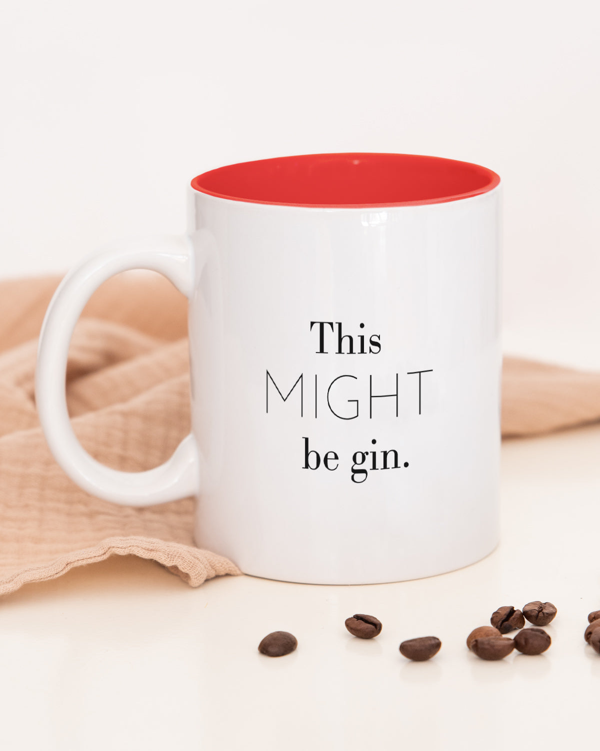 This might be Gin - Tasse Rot Tasse Visual Statements®