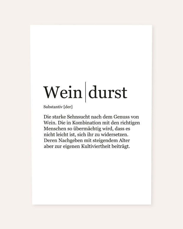 Weindurst - Poster