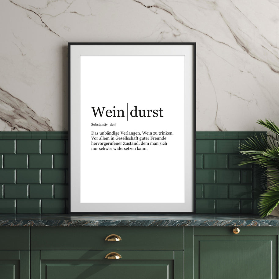Poster Definition Weindurst