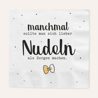 Nudeln - Serviette