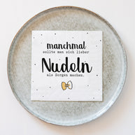 Nudeln - Serviette