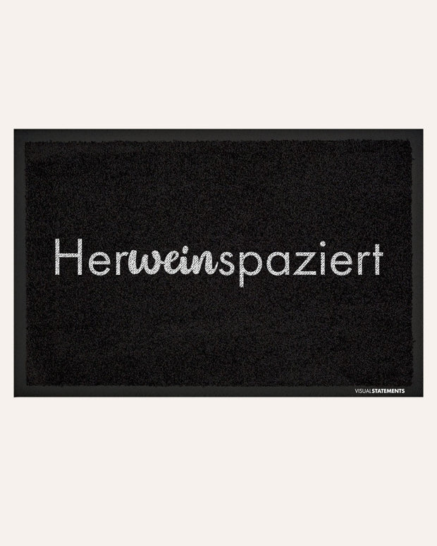 Herweinspaziert® - Fußmatte