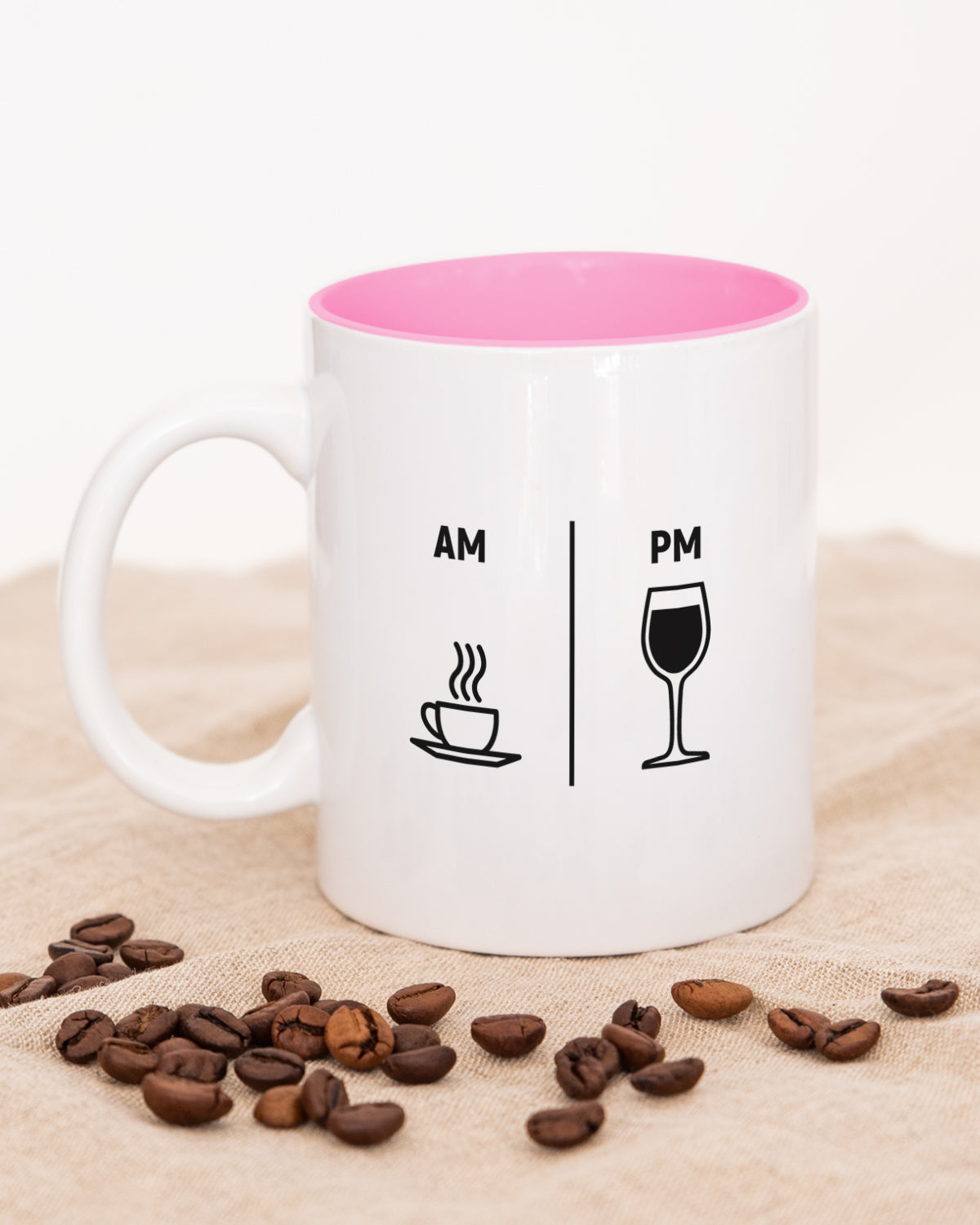 AM PM - Tasse Pink Tasse Visual Statements®
