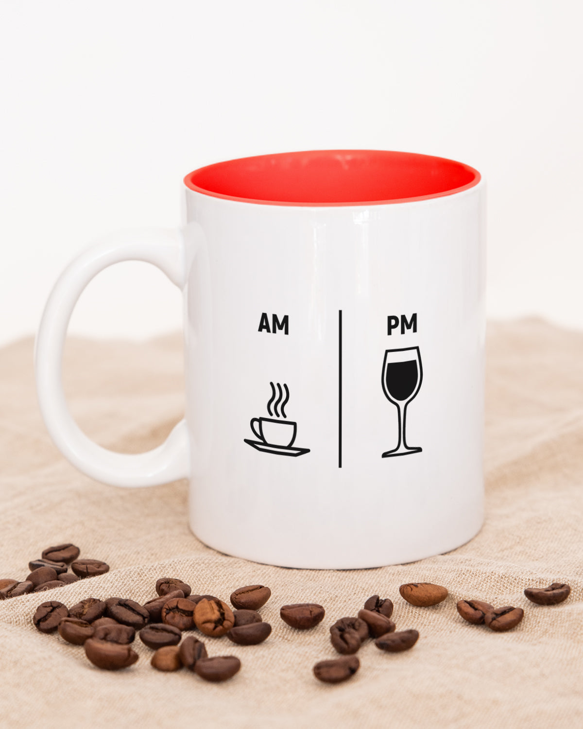 AM PM - Tasse Rot Tasse Visual Statements®