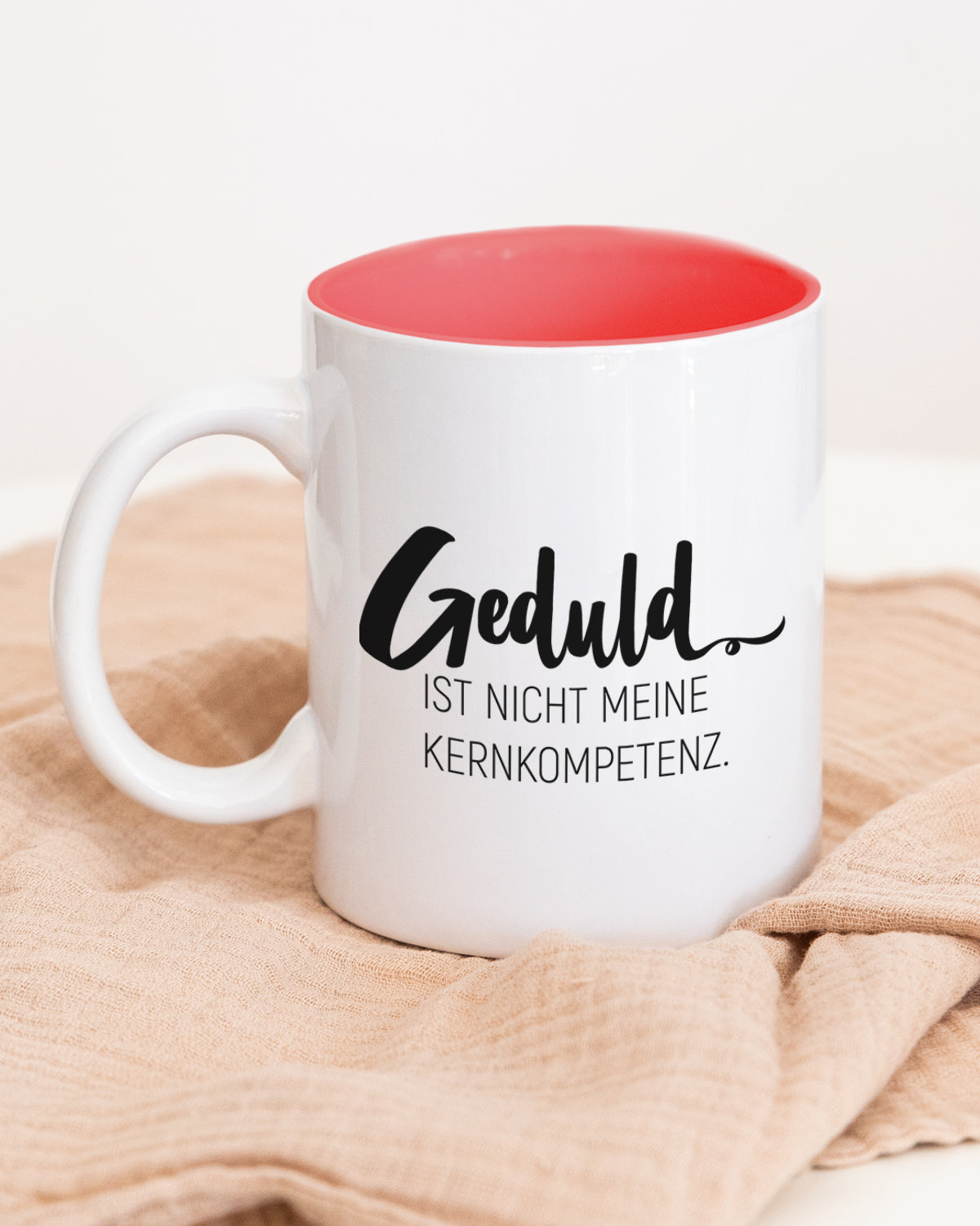 Kernkompetenz - Tasse Rot Tasse Visual Statements®