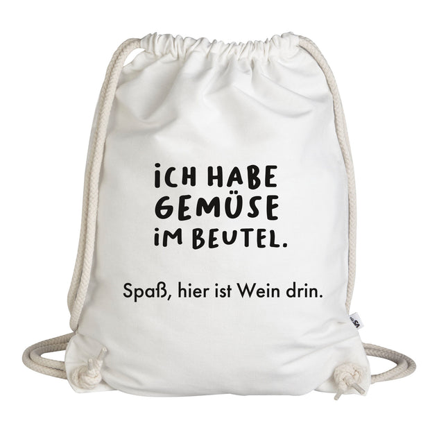 Gemüse im Beutel - Turnbeutel