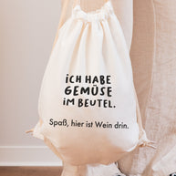Gemüse im Beutel - Turnbeutel