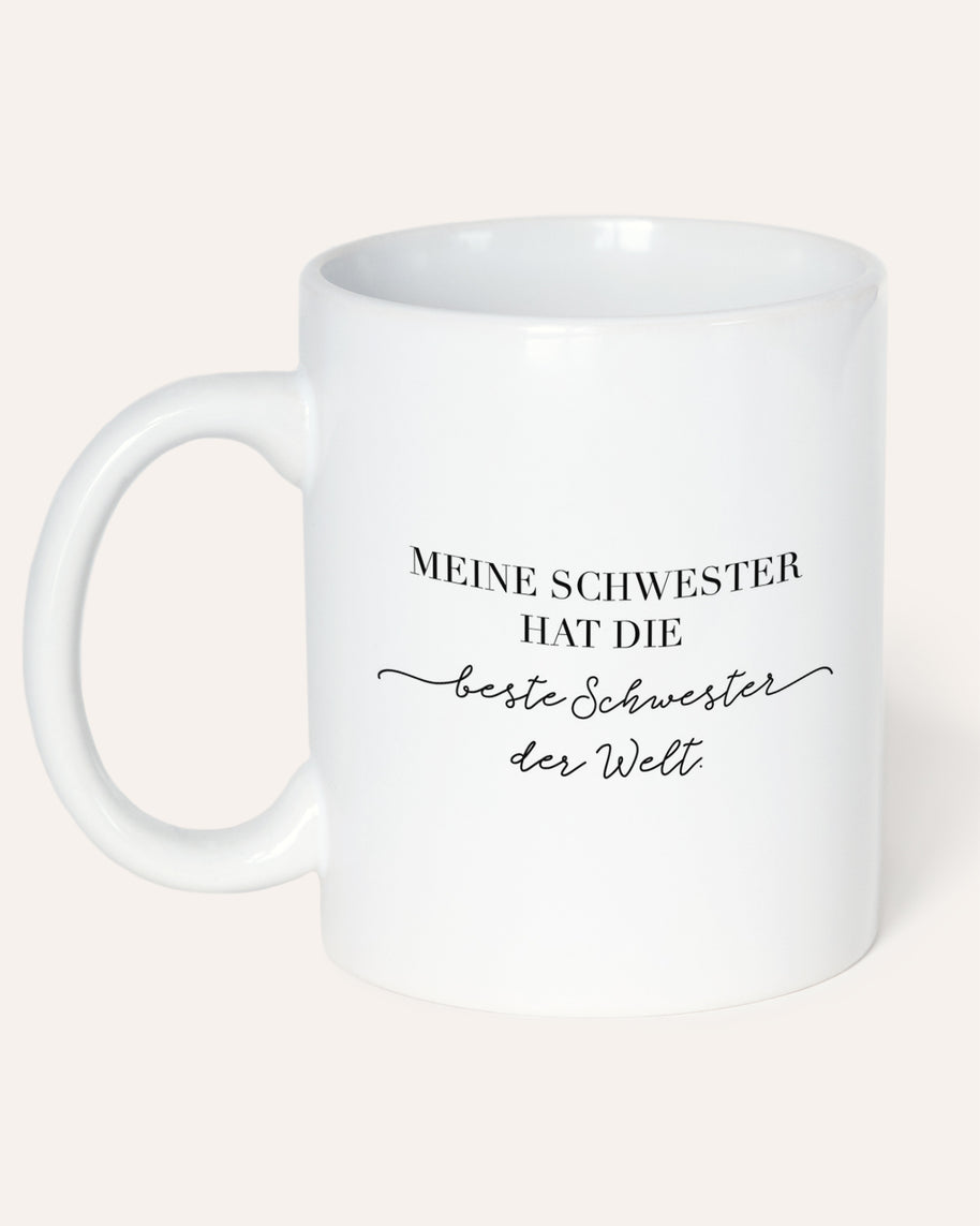 Beste Schwester - Tasse