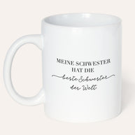 Beste Schwester - Tasse