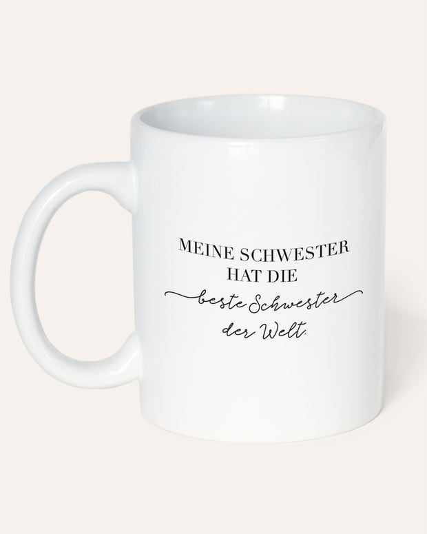 Beste Schwester - Tasse Tasse VISUAL STATEMENTS