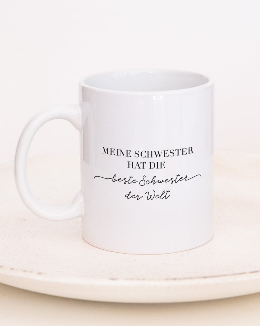 Beste Schwester - Tasse